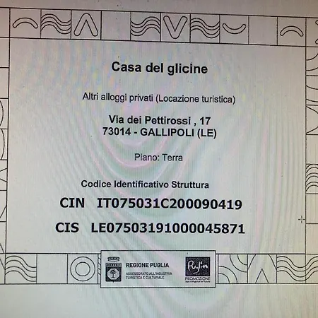 Casa Del Glicine * Rivabella